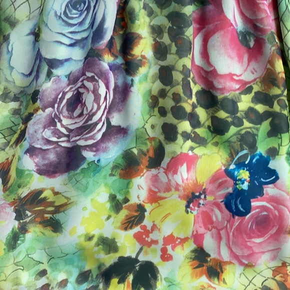 REAL APPEAL floral mini skirt - Picture 2 of 3